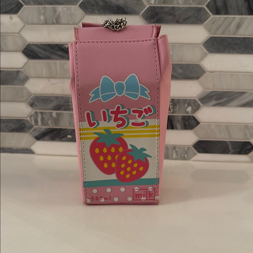 Bioworld Pink and Blue Kawaii Bags with Decorative Designs